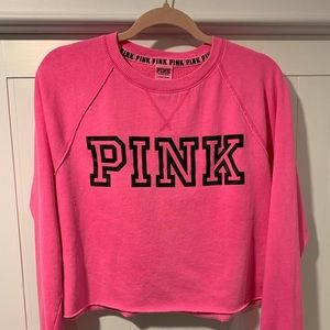 PINK Victoria’s Secret sweatshirt hot pink